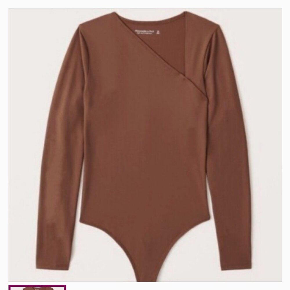 Abercrombie & Fitch Asymmetrical Seamless Bodysuit